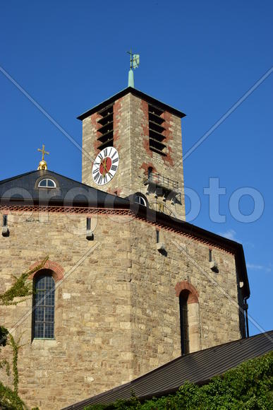 Германия - город Бамберг. Башня старинного здания 