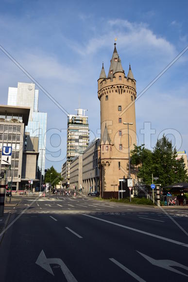 Германия, Франкфурт-на-Майне. Город смешанной архитектуры 