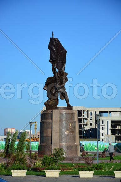 Астана - уличная скульптура. Достопримечательности Казахстана. 