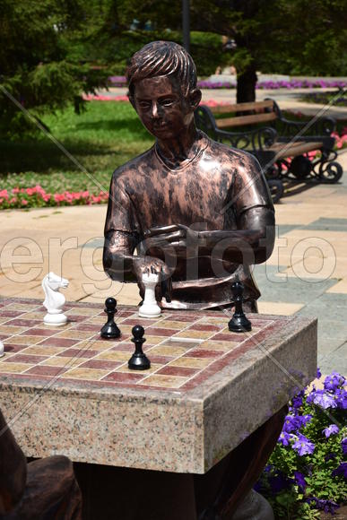 Астана. Уличная скульптура. Казахстан 