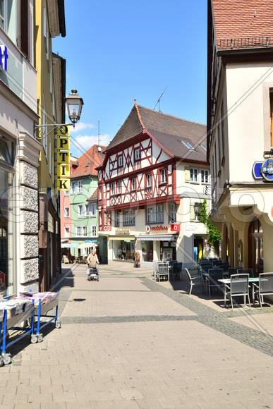 Германия - город Ансбах под Нюрнбергом