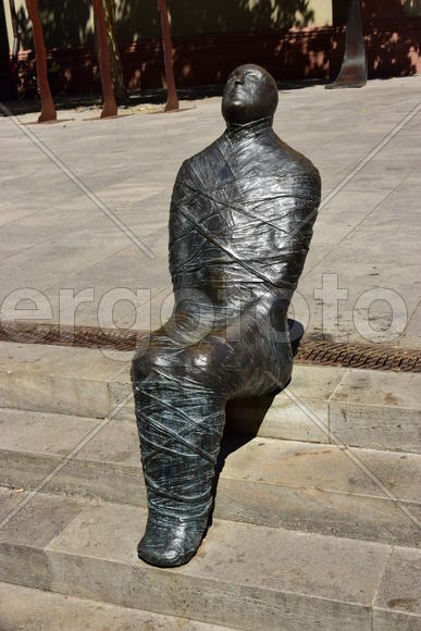 Германия - Город Вюрцбург, памятник 