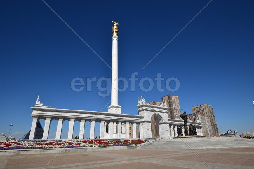 Астана - Площадь независимости. Казахстан