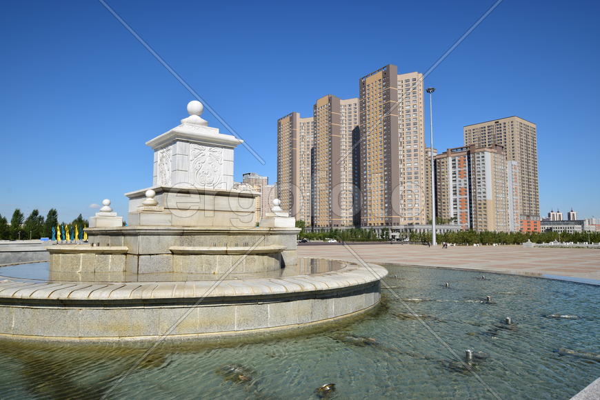 Астана - Площадь независимости. Казахстан