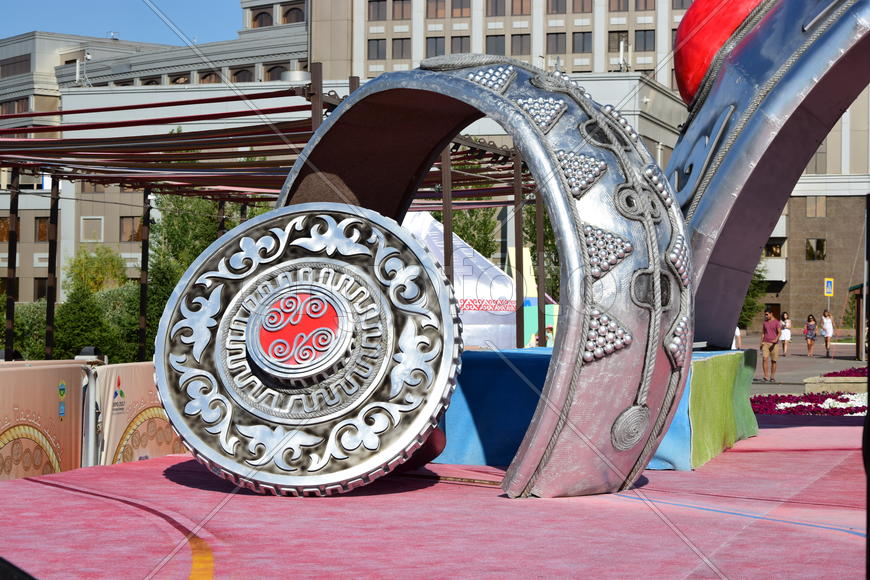 Астана - Этнический фестиваль летом 2017