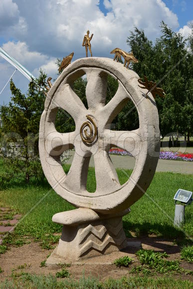 Уличная скульптура Астаны