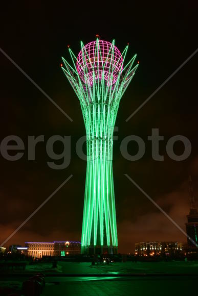 Башня "БАЙТЕРЕК" в Астане