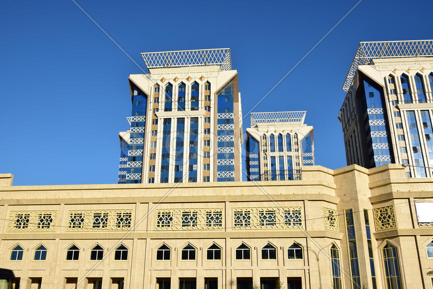 Астана - многоэтажные жилые дома. Архитектура Казахстана 