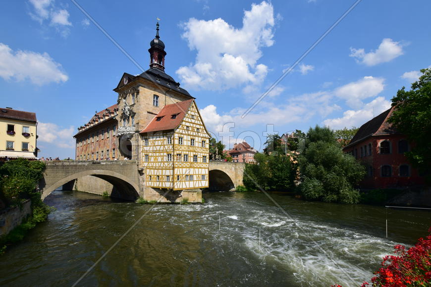 Германия - город Бамберг. Памятники архитектуры 