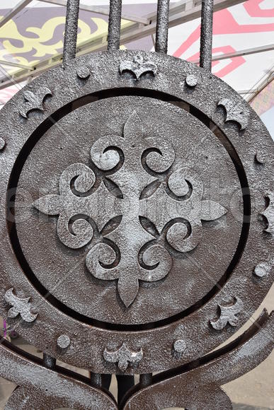 Выставка ремесленников на праздновании дня города в Астане. Казахстан 