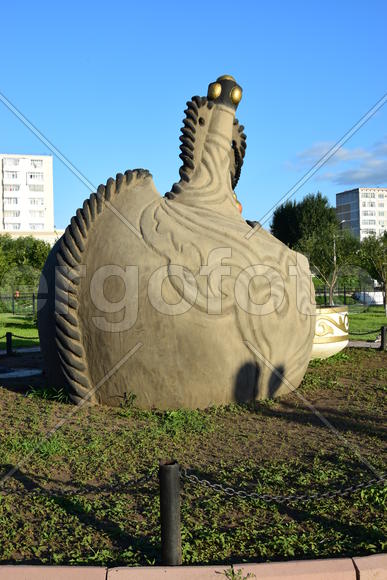 Астана - уличная скульптура. Казахстан 