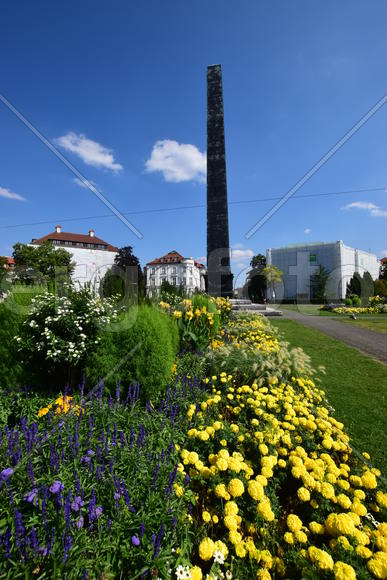 Германия. Мюнхен. Каменная стела 