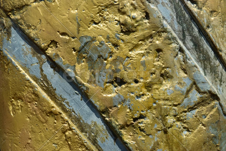 Фон, текстура железной стены с рельефом 