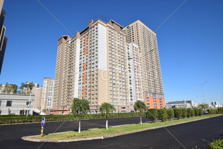 Астана - многоэтажные жилые дома. Архитектура Казахстана 