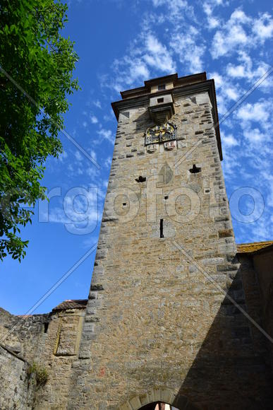 Германия - исторический город Ротенбург в Баварии