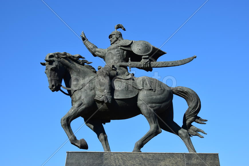 Астана - уличная скульптура. Достопримечательности Казахстана. 