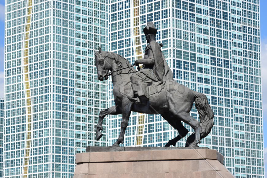 Уличная скульптура Астаны