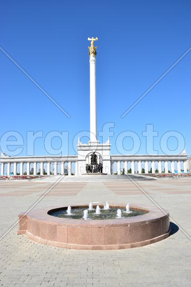 Астана - Площадь независимости. Казахстан