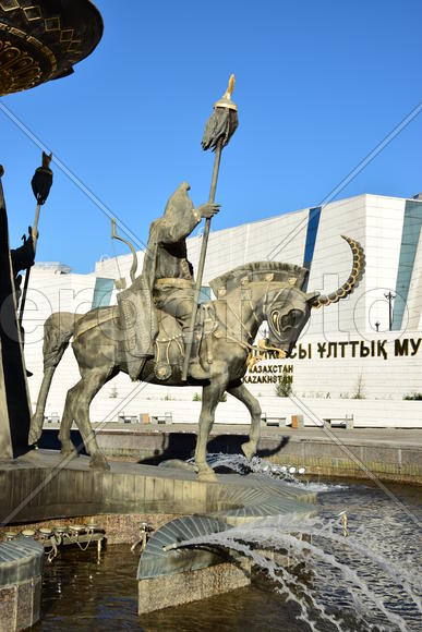 Астана - уличная скульптура