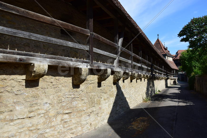 Германия - исторический город Ротенбург в Баварии