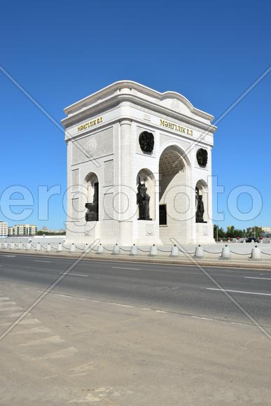 Астана - триумфальная арка. Казахстан