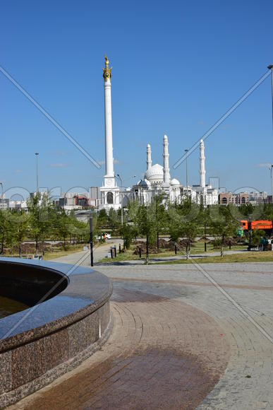 Астана - Площадь независимости. Казахстан