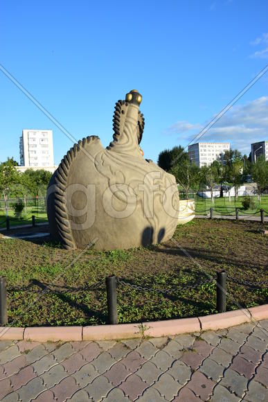 Астана - уличная скульптура. Казахстан 