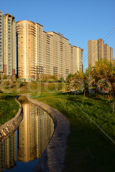 Астана. Городская архитектура. Современные высотные здания 