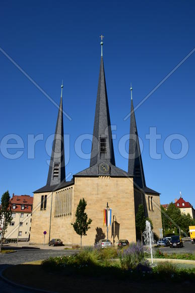 Германия - город Байройт, средневековый замок 
