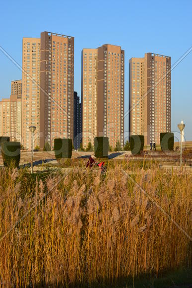 Астана - многоэтажные жилые дома