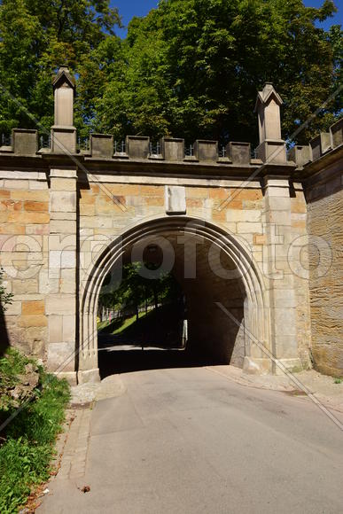 Германия, город Кобург -  памятник архитектуры 