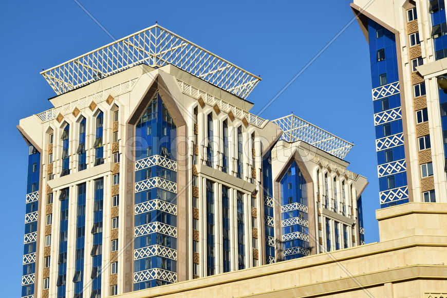 Астана - многоэтажные жилые дома. Архитектура Казахстана 