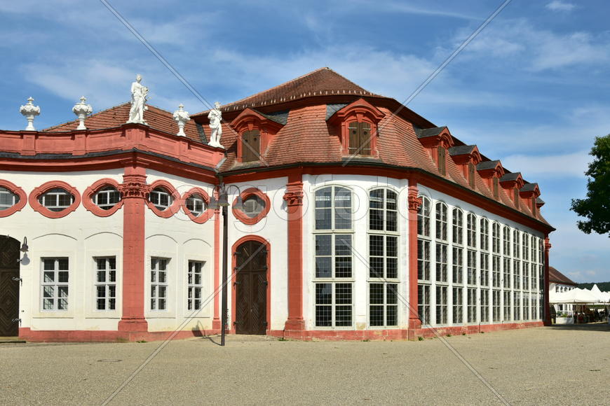 Дворец ЗЕЕХОФ под Бамбергом, Германия.