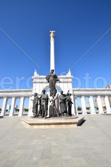 Астана - Площадь независимости. Казахстан