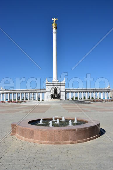 Астана - Площадь независимости. Казахстан