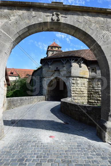Германия - исторический город Ротенбург в Баварии