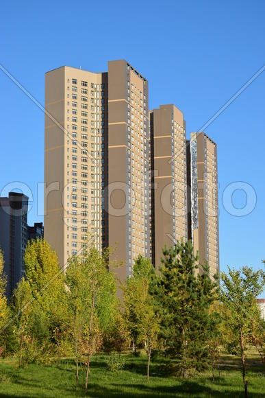 Астана - высотные здания 