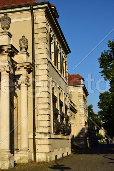 Германия. Мюнхен. Фасад старинного здания 