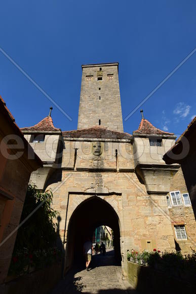 Замок Горада Ротенбург в Германии