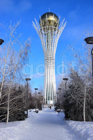 Башня "БАЙТЕРЕК" в Астане