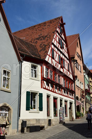 Германия - исторический город Ротенбург в Баварии