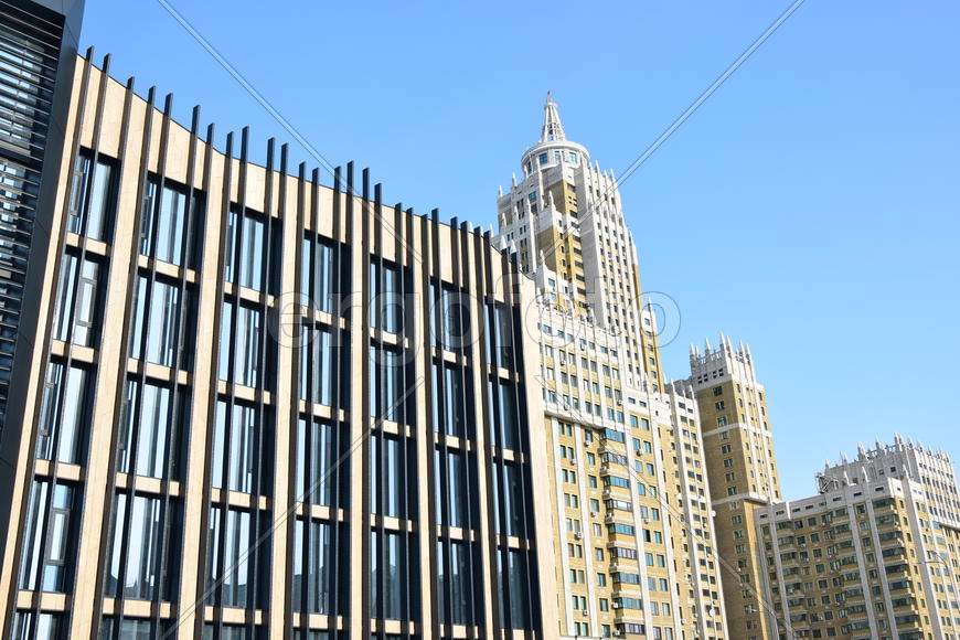 Астана. Городская архитектура. Современные высотные здания 