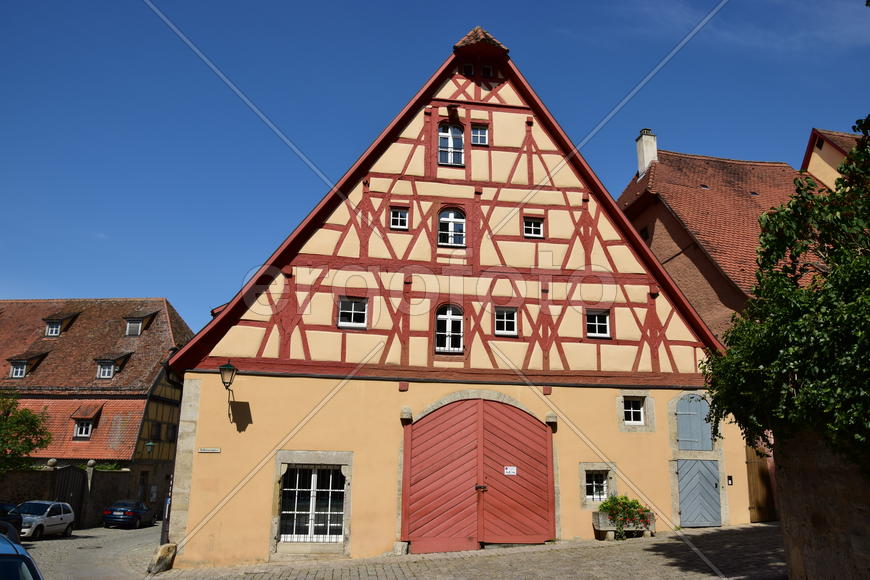 Германия - исторический город Ротенбург в Баварии