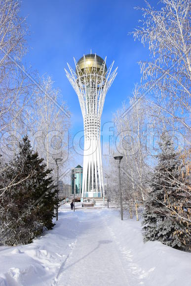 Башня "БАЙТЕРЕК" в Астане