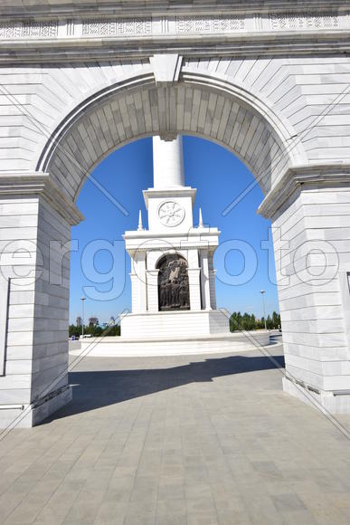 Астана - Площадь независимости. Казахстан