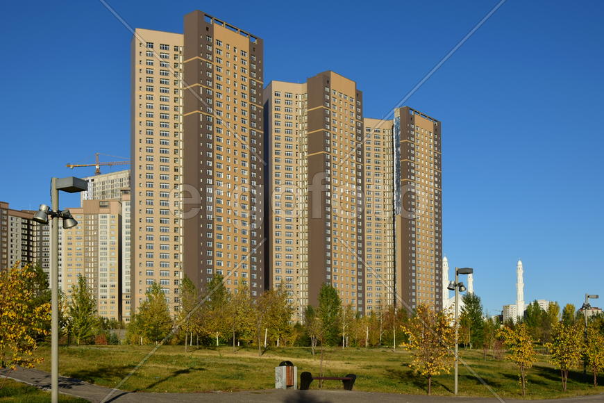 Астана - высотные здания 