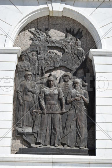 Астана - Площадь независимости. Казахстан