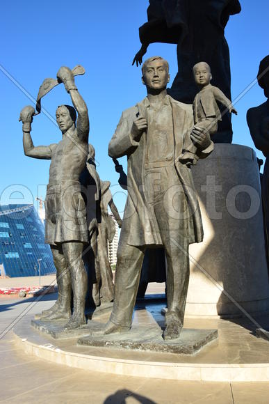 Астана - уличная скульптура