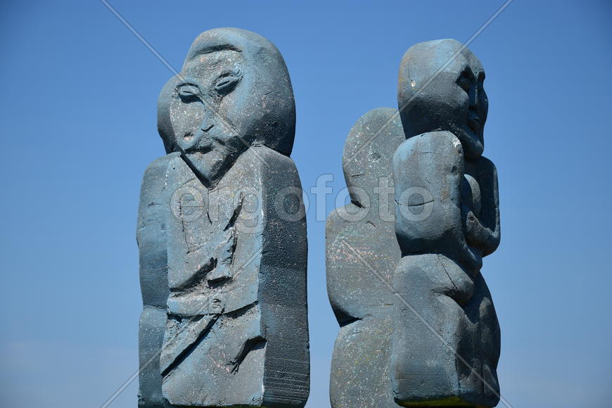 Уличная скульптура Астаны