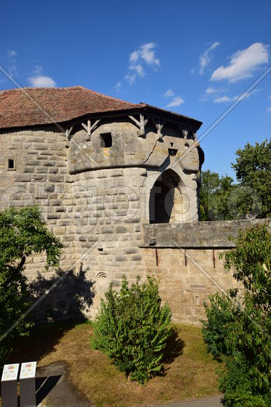 Исторический город Ротенбург в Баварии.